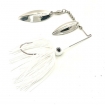 Spinnerbait - tandem nickel willow leaf with white skirt